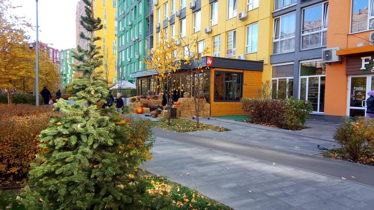 Georgeous Bright Studio In A Bright Residential Complex Comfort Town Кт-08 Kiev Bagian luar foto