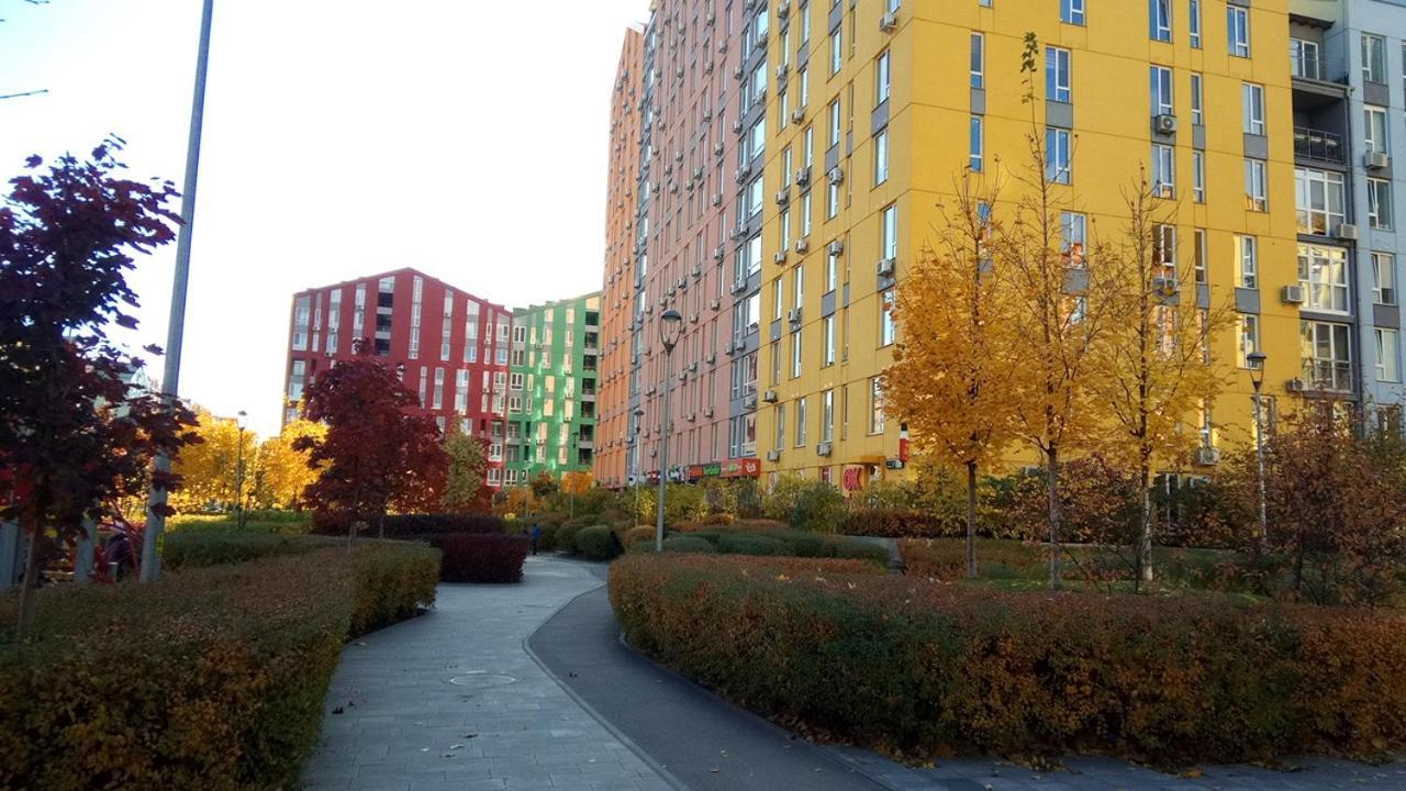 Georgeous Bright Studio In A Bright Residential Complex Comfort Town Кт-08 Kiev Bagian luar foto