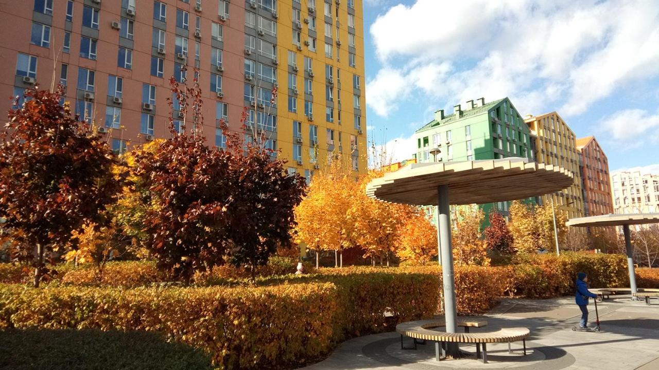 Georgeous Bright Studio In A Bright Residential Complex Comfort Town Кт-08 Kiev Bagian luar foto