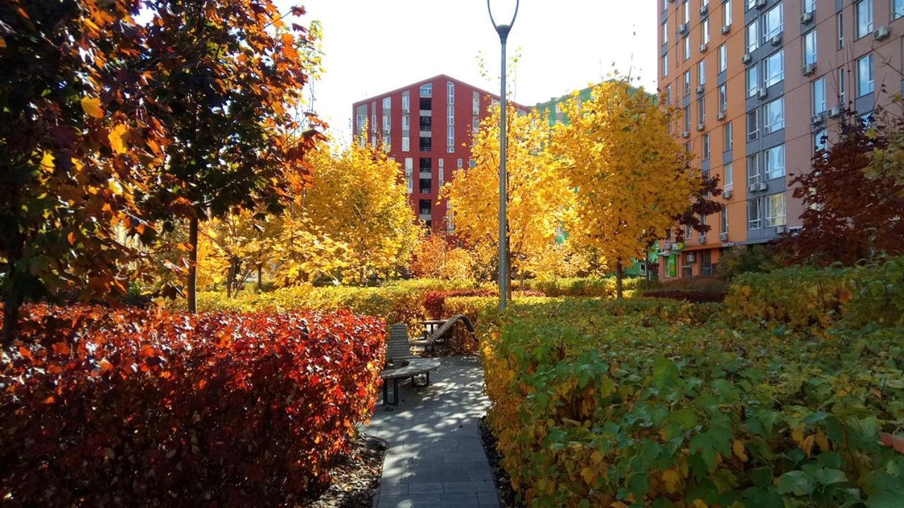 Georgeous Bright Studio In A Bright Residential Complex Comfort Town Кт-08 Kiev Bagian luar foto