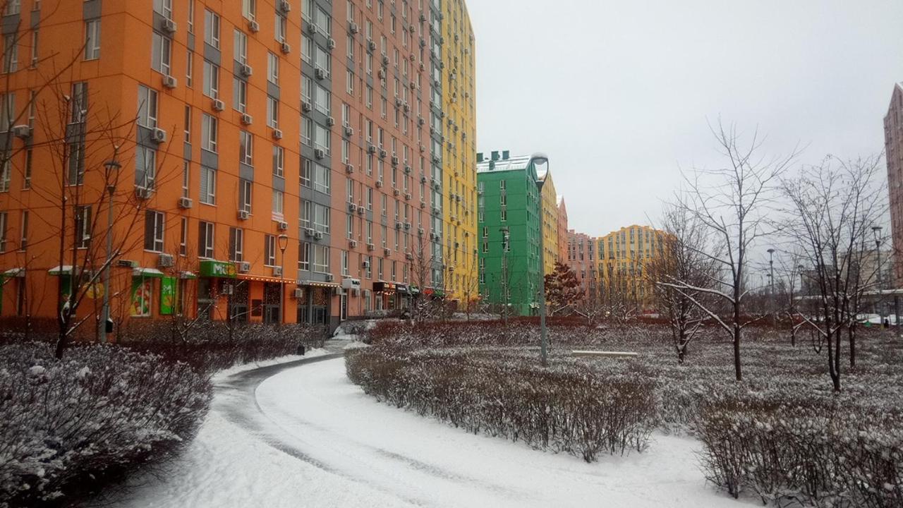 Georgeous Bright Studio In A Bright Residential Complex Comfort Town Кт-08 Kiev Bagian luar foto