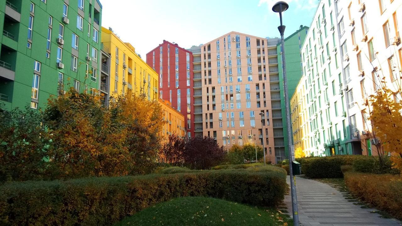 Georgeous Bright Studio In A Bright Residential Complex Comfort Town Кт-08 Kiev Bagian luar foto