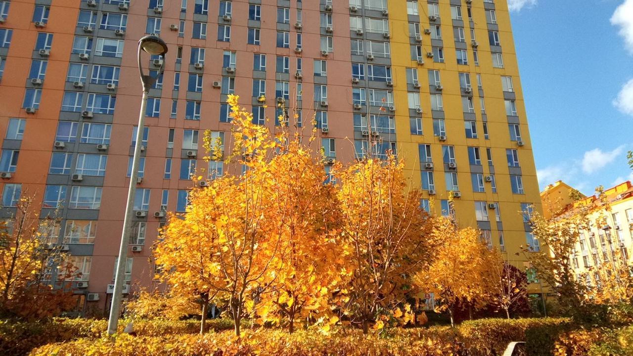 Georgeous Bright Studio In A Bright Residential Complex Comfort Town Кт-08 Kiev Bagian luar foto